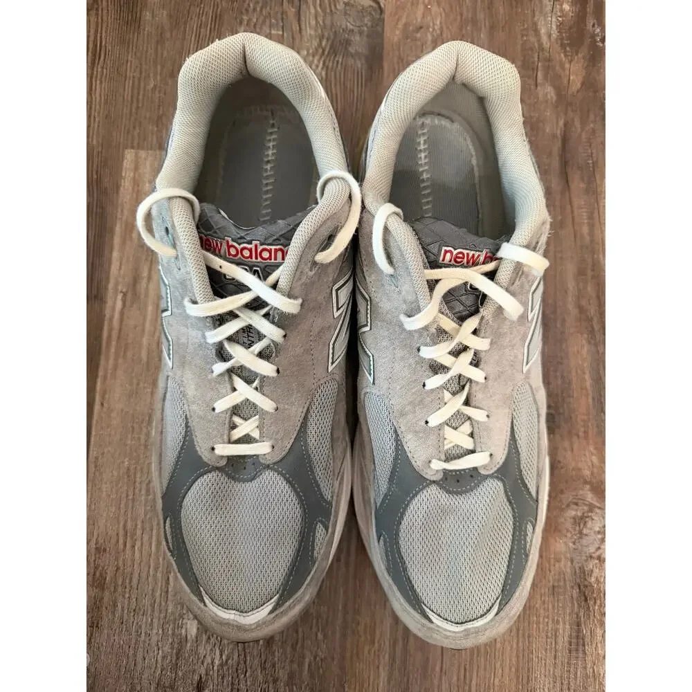 New Balance 990v3 Castlerock M990GL3 IN GRAY Mens US Size 13 GUC (NO INSOLES)
